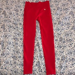 women’s best red leggings